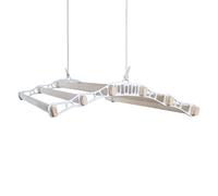 Risparmio Energetico Soffitto Cremagliera Vestiti Asciugatrice 6 Legno Listelli
