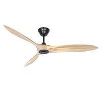 Risparmio Energetico Ventilatore con Telecomando Eco Airscrew Nero & Legno 152cm [EEK: Non valutato]