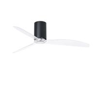 Risparmio Energetico Ventilatore con Telecomando Mini Tubo Nero/Chiaro 128 CM [EEK: Non valutato]