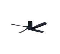 Risparmio Energetico Ventilatore con Telecomando Riviera Nero Ventola Senza Luce [EEK: Non valutato]