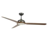 Risparmio Energetico Ventilatore da Soffitto Con LED Unione Nichel Telecomando [EEK: F]