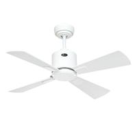 Risparmio Energetico Ventilatore da Soffitto Telecomando Eco Neo Dc 92 CM Bianco