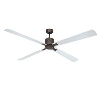 Risparmio Soffitto Ventilatore Ventola Bronzo Eco Neo III 180 CM Wengè Argento