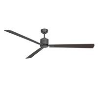 Risparmio Soffitto Ventilatore Ventola Grigio Basalt Eco Neo III 180 CM Argento