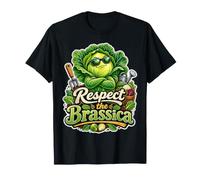 Rispetta Il Giardinaggio del Cavolo Brassica Maglietta