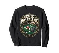 Rispetta Il Pallino Bocce Giocatore Italiano Palla Gioco Bocce Felpa