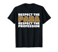 Rispetta Il para Rispetta la Professione Maglietta
