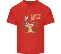 Rispetta Il Suolo Frog Cambiamento Climatico Hippy Maglietta Bambini