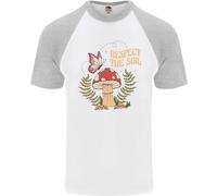 Rispetta Il Suolo FROG Cambiamento Climatico Hippy Uomo T-Shirt S/S Baseball