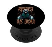Rispetta la gente del posto divertente uccello piccione PopSockets PopGrip Adesivo