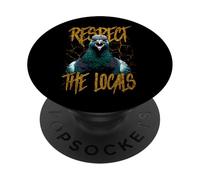 Rispetta la gente del posto divertente uccello piccione PopSockets PopGrip Adesivo