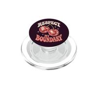 Rispetta le mie ciliegie da discoteca di confine PopSockets PopGrip per MagSafe