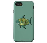 Rispetta le opere d'arte dell'oceano degli amanti dello squalo della gente del posto Custodia per iPhone SE (2020) / 7/8