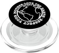 RISPETTA TUA MADRE AMO LA TERRA Planet Day Meme PopSockets PopGrip per MagSafe