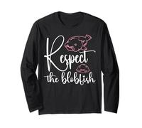 Rispettare il Blobfish Amante del Blobfish Maglia a Manica
