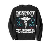 Rispettare Il Tecnologo Chirurgico Felpa