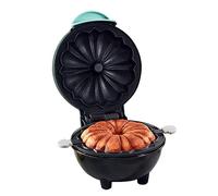 Rispettoso dell'ambiente e senza fumo Waffle Maker Elettrico Antiaderente Waffle Maker Machine Cucina Cottura Colazione Stampi for torte di zucca Torta all'uovo Mini Forno Waffle Pot Facile da usare e