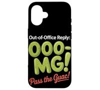 Risposta fuori sede OOOMG Passa il Guac Labor Day Custodia per iPhone 16