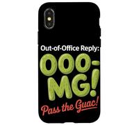 Risposta fuori sede OOOMG Passa il Guac Labor Day Custodia per iPhone X/XS