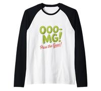 Risposta fuori sede OOOMG Passa il Guac Labor Day Maglia con Maniche Raglan