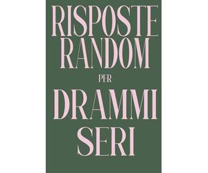 Risposte random per Drammi seri: Amo so gia cosa vuoi sapere