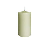 Risthò 56199_02 Candele Cero, Avorio, Non Profumate, Diametro 5 cm, Altezza 10 cm, 12 pezzi