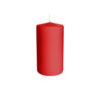 Risthò Candele Cero, Indian Red, Diametro 5 cm, Altezza 10 cm, 12 pezzi