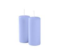 Risthò Candele Cero, Lavanda, Diametro 5 cm, Altezza 12 cm, 9 pezzi