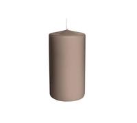 Risthò Candele Cero, Terracotta, Diametro 5 cm, Altezza 10 cm, 12 pezzi