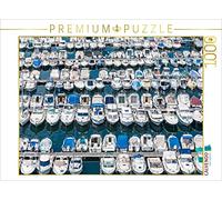 Ristl Martin - Puzzle a forma di barca con porta Vieux, 1000 pezzi, dimensioni 64 x 48 cm