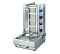 Ristoattrezzature Macchina Doner Gyros - Cuoci Kebab - A Gas - 25/30 kg