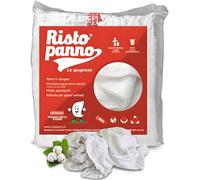 Ristopanno Lo Spugnoso - Box 8 kg Panni Multiuso Bianchi in Spugna