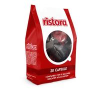 Ristora 100 Capsule Caffè Ginseng Compatibile con Nescafé Dolce Gusto