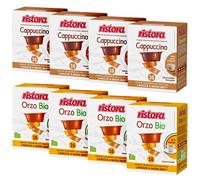 Ristora 128 capsule A Modo Mio ORZO + CAPPUCCINO