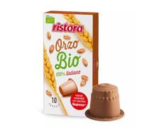 Ristora 30 CIALDE Capsule NESPRESSO ORZO Biologico RESPRESSO