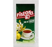 Ristora 50 Bustine THE AL LIMONE Monodose da 11g - Prodotti da servizio Hotel - Alberghi e Coffee Break - Bevande Istantanee Solubili in Comode Bustine Monodose per la Pausa Caffè -