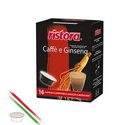 Ristora CAFFE' & GINSENG capsule compatibili Lavazza a modo mio (astuccio da 16 capsule)