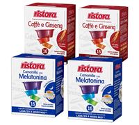 Ristora capsule A Modo Mio Mix 32 CAMOMILLA MELAT + 32 CAFFE GINSENG