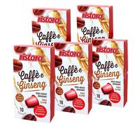 Ristora capsule compatibili Nespresso caffè GINSENG - 10x5 pz.