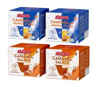 Ristora capsule Dolce Gusto MIX 80pz CAMOMILLA ARANCIA e MIELE + CARAMEL SALATO