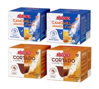 Ristora capsule Dolce Gusto MIX 80pz CAMOMILLA ARANCIA e MIELE + CORTADO
