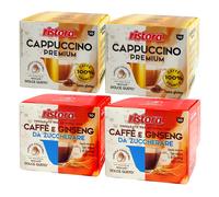 Ristora capsule Dolce Gusto MIX 80pz CAPPUCCINO PREMIUM + GINSENG da ZUCCHERARE