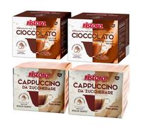 Ristora capsule Dolce Gusto MIX 80pz CIOCCOLATO + CAPPUCCINO da ZUCCHERARE