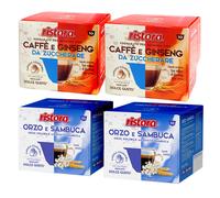Ristora capsule Dolce Gusto MIX 80pz GINSENG da ZUCC + ORZO e SAMBUCA