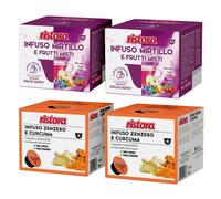 Ristora capsule Dolce Gusto MIX 80pz MIRTILLO FRUTTI MISTI + ZENZERO e CURCUMA