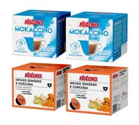 Ristora capsule Dolce Gusto MIX 80pz MOKACCINO + ZENZERO e CURCUMA