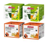 Ristora capsule Dolce Gusto MIX 80pz TE al LIMONE + ZENZERO e CURCUMA