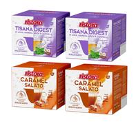 Ristora capsule Dolce Gusto MIX 80pz TISANA DIGEST + CARAMEL SALATO