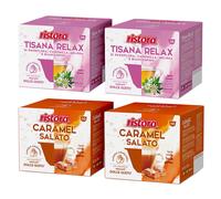 Ristora capsule Dolce Gusto MIX 80pz TISANA RELAX + CARAMEL SALATO