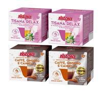 Ristora capsule Dolce Gusto MIX 80pz TISANA RELAX + GINSENG e CANNELLA